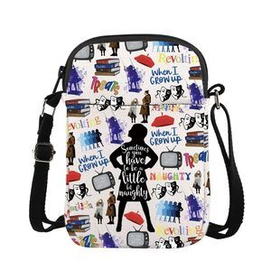 Broadway Musical Gift Musical Theatre Lover Crossbody Bag Musical Fans Gift :]